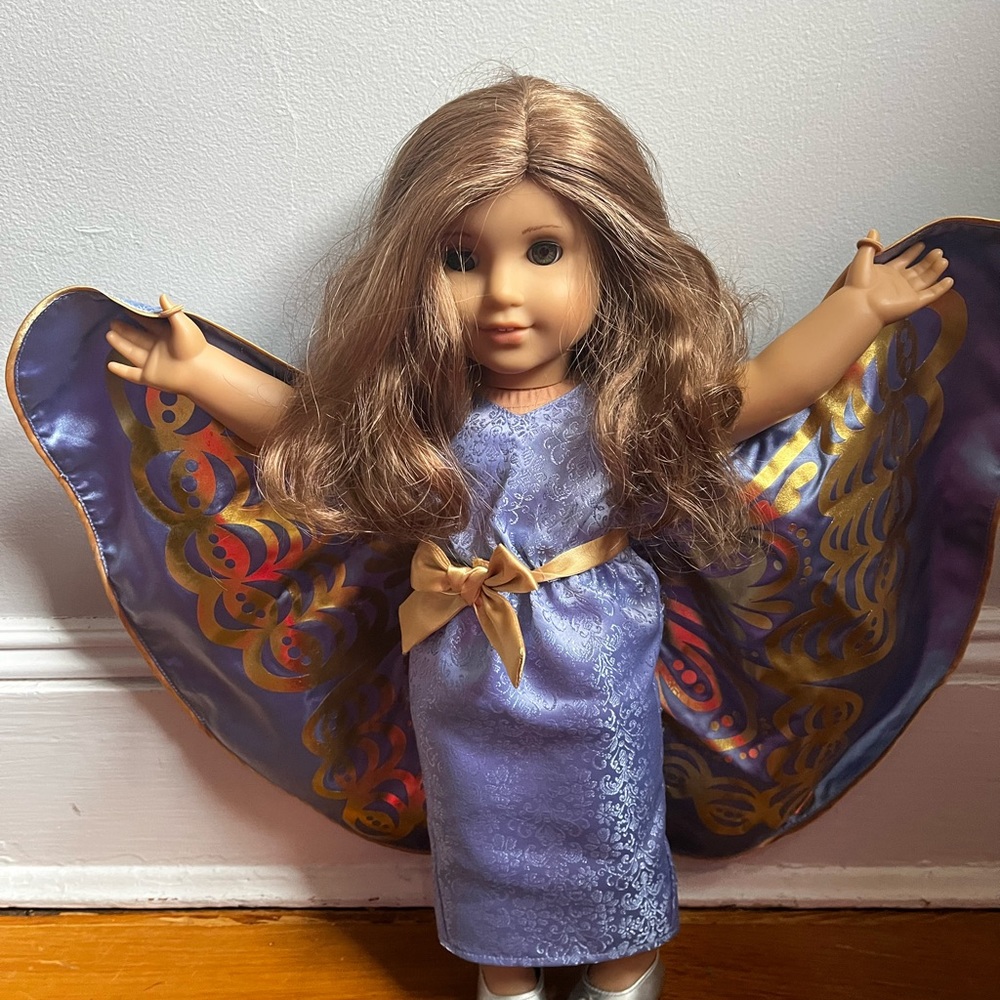 Rebecca American Girl Doll and 1914 Makeup Kit